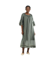 Bell sleeve maxi dress