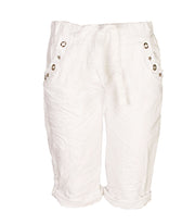 Star eyelet detail shorts