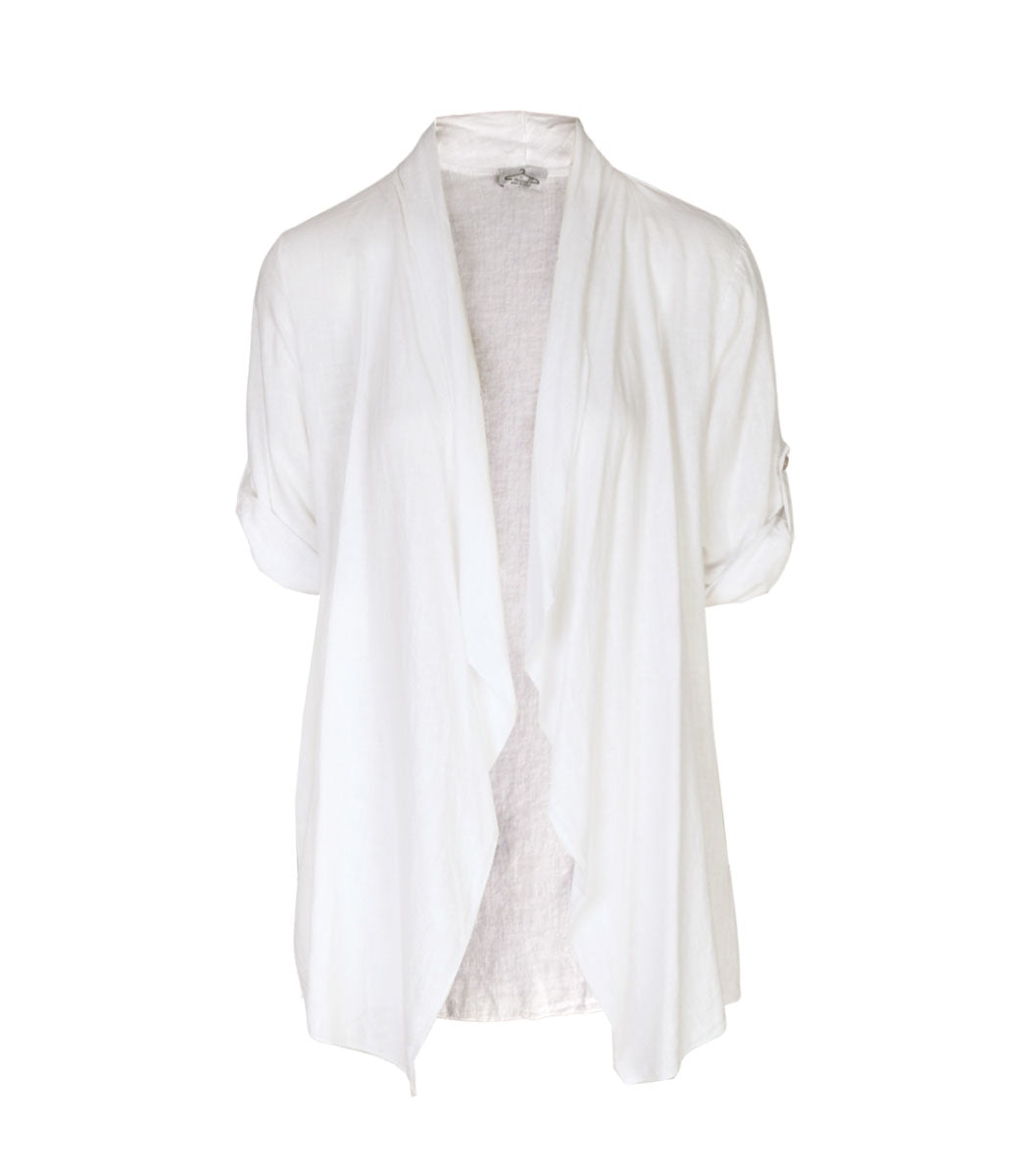 Waterfall short sleeve jacket