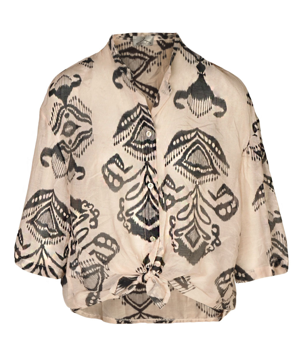 Aztec print shirt