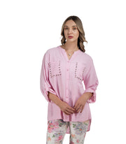 Diamante pocket shirt