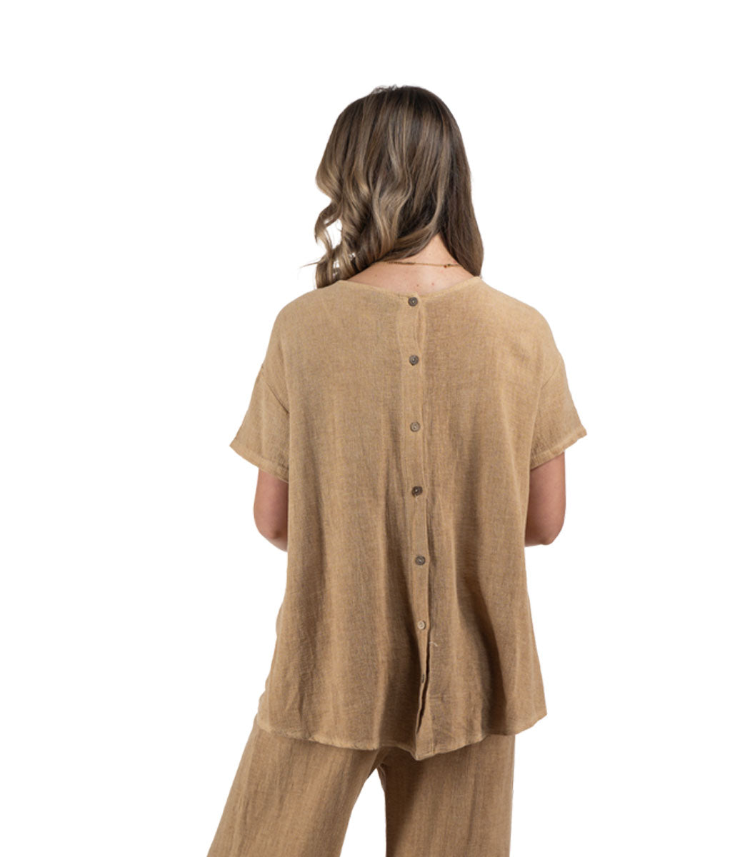 Back button hi-lo top