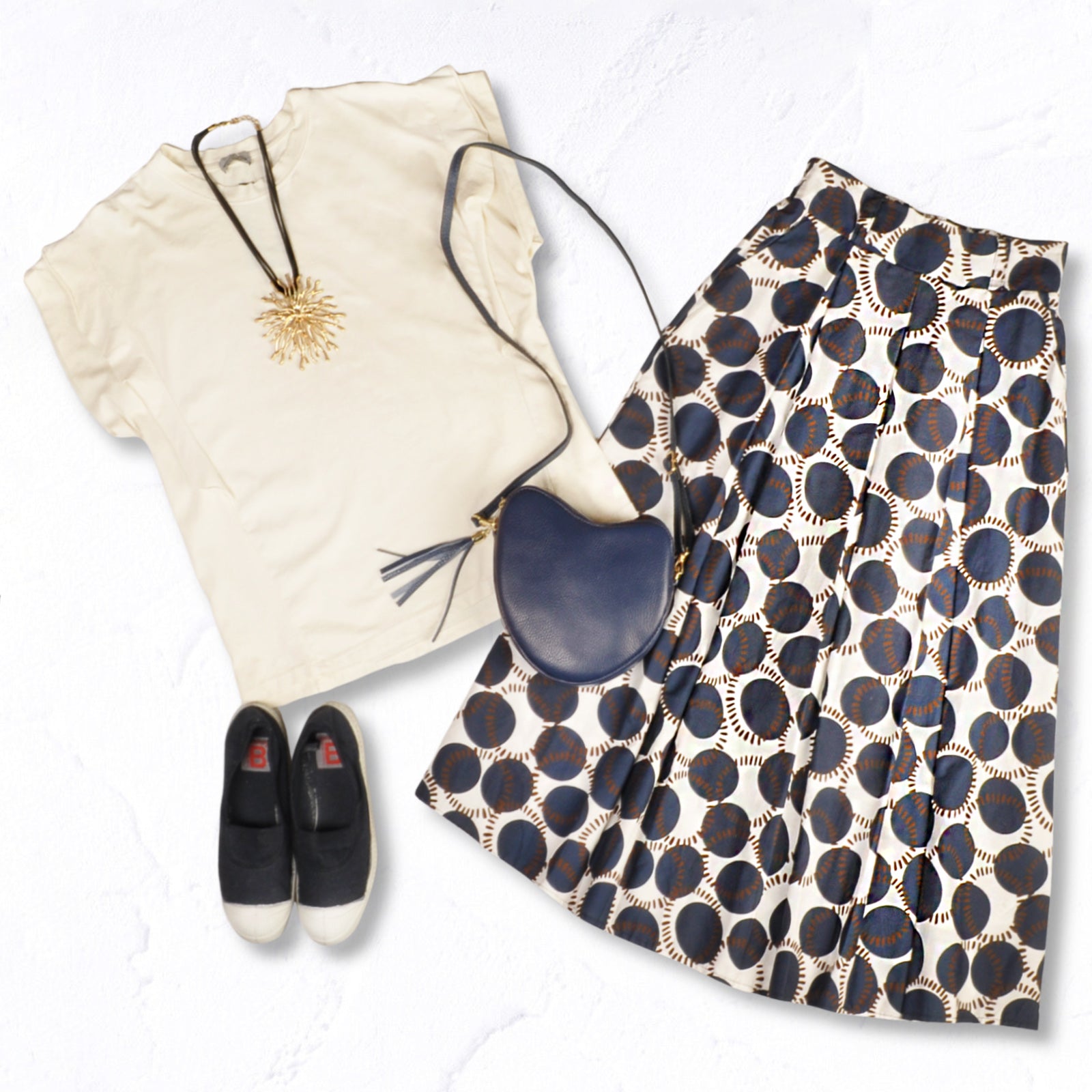 Frill detail boxy t-shirt