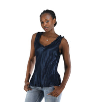 Frill trim silky cami