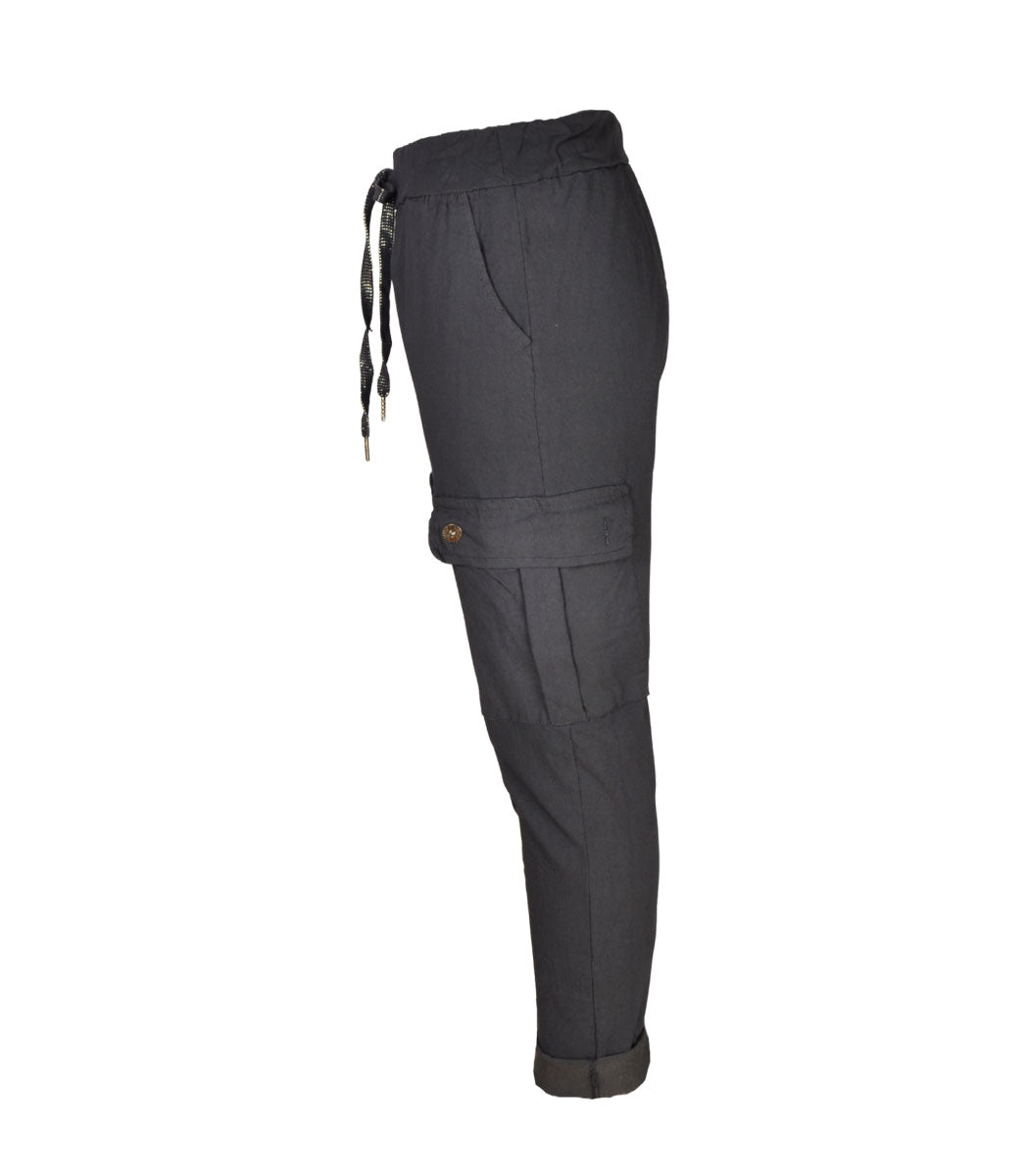 Drawstring cargo pants