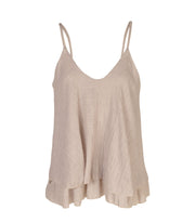 Double layer swing cami