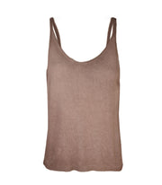 Overdyed knit cami