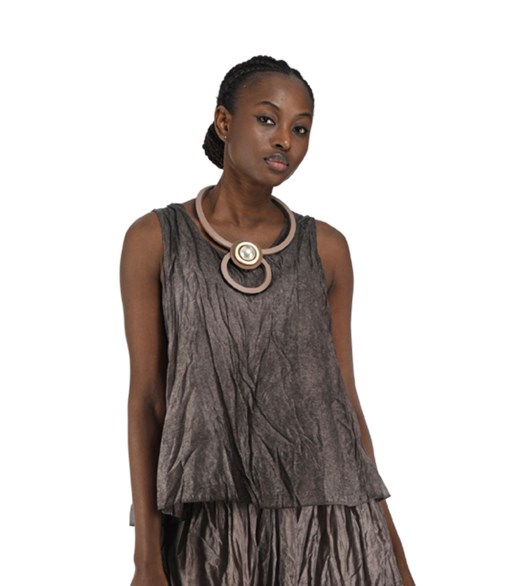 Double layer overdyed swing top