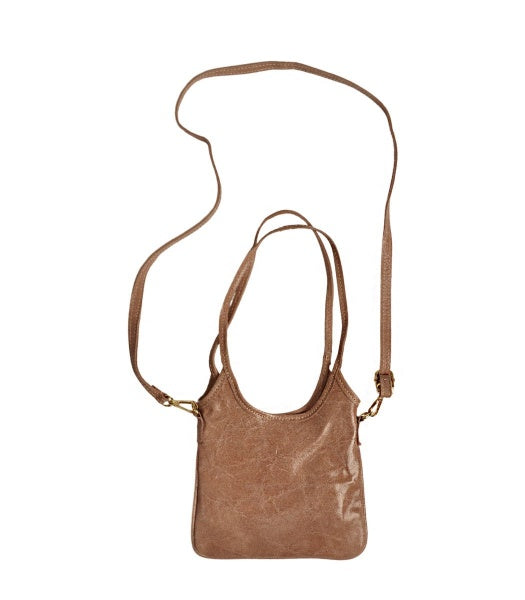 Genuine leather cross body bag