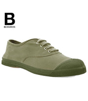 Bensimon colour sole lace up tennis elly