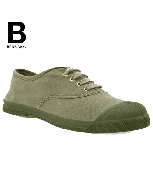 Bensimon colour sole lace up tennis elly