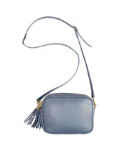 Genuine leather tassel bag