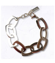 Multi link oblong bracelet