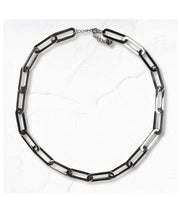Oval link chain necklace