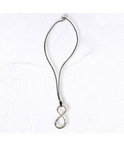 Big Eternity rope necklace