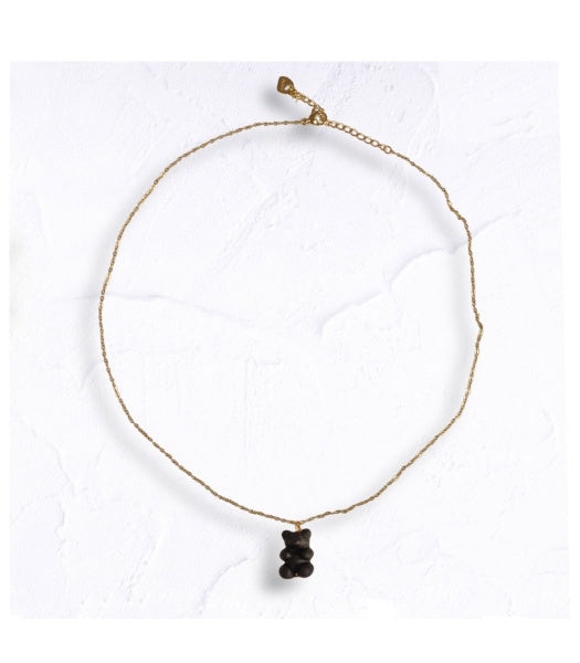 Teddy mold necklace