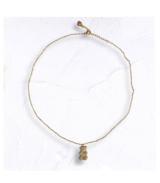 Teddy mold necklace