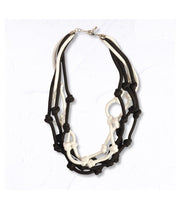 Multi rope knot necklace