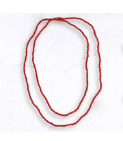 Crystal string necklace