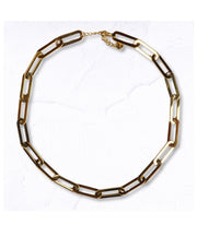 Oval links chain necklace