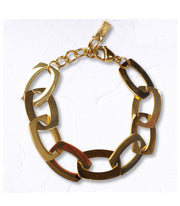 Multi link oblong bracelet