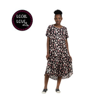 Nicci Priscilla tuck-up dress