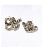 Knot rope earrings