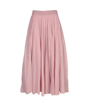 Elastic waist swing skirt