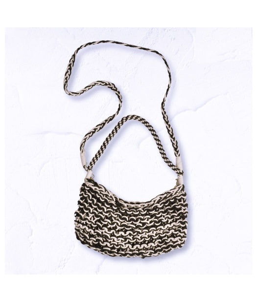 Knitted sling bag