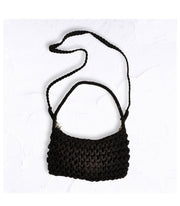 Knitted sling bag