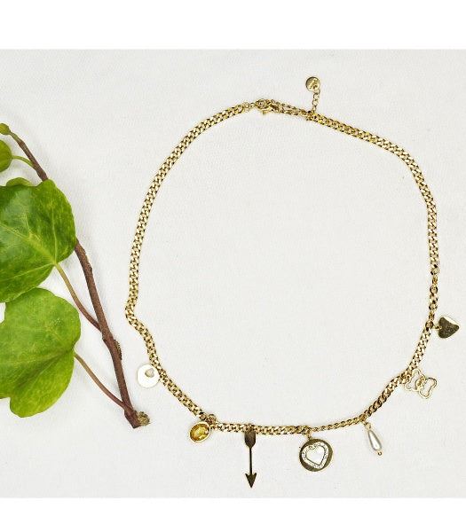 Charm adjustable necklace 