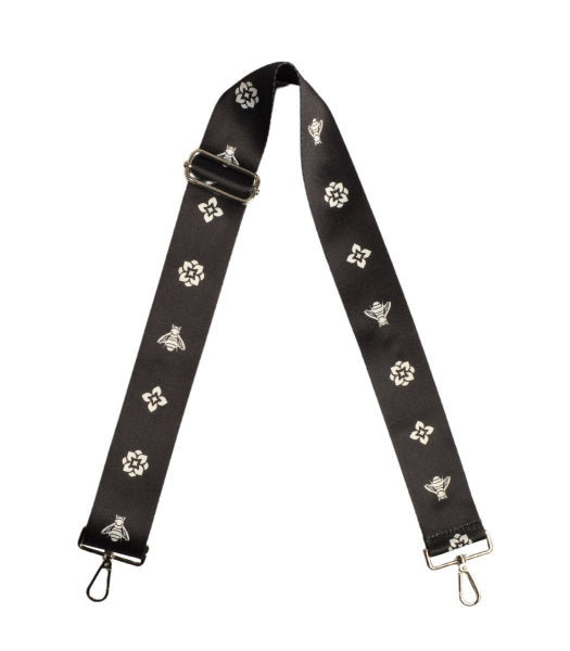 Bee flower detail bag strap