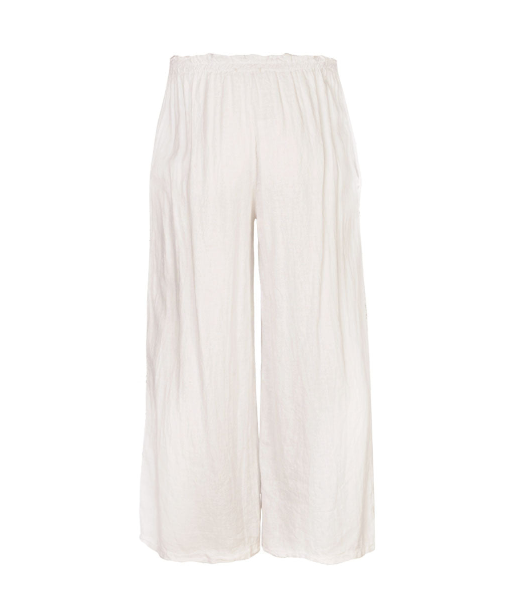 Diamante animal print star palazzo pants