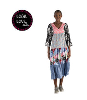 Nicci Bandana Isabella tiered dress