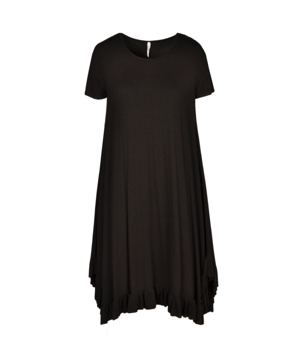 Cocoon Everly Steel frill dress