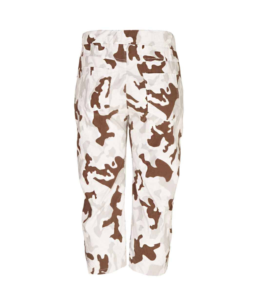 Camo print pants