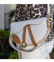 2-Tone saddle body bag