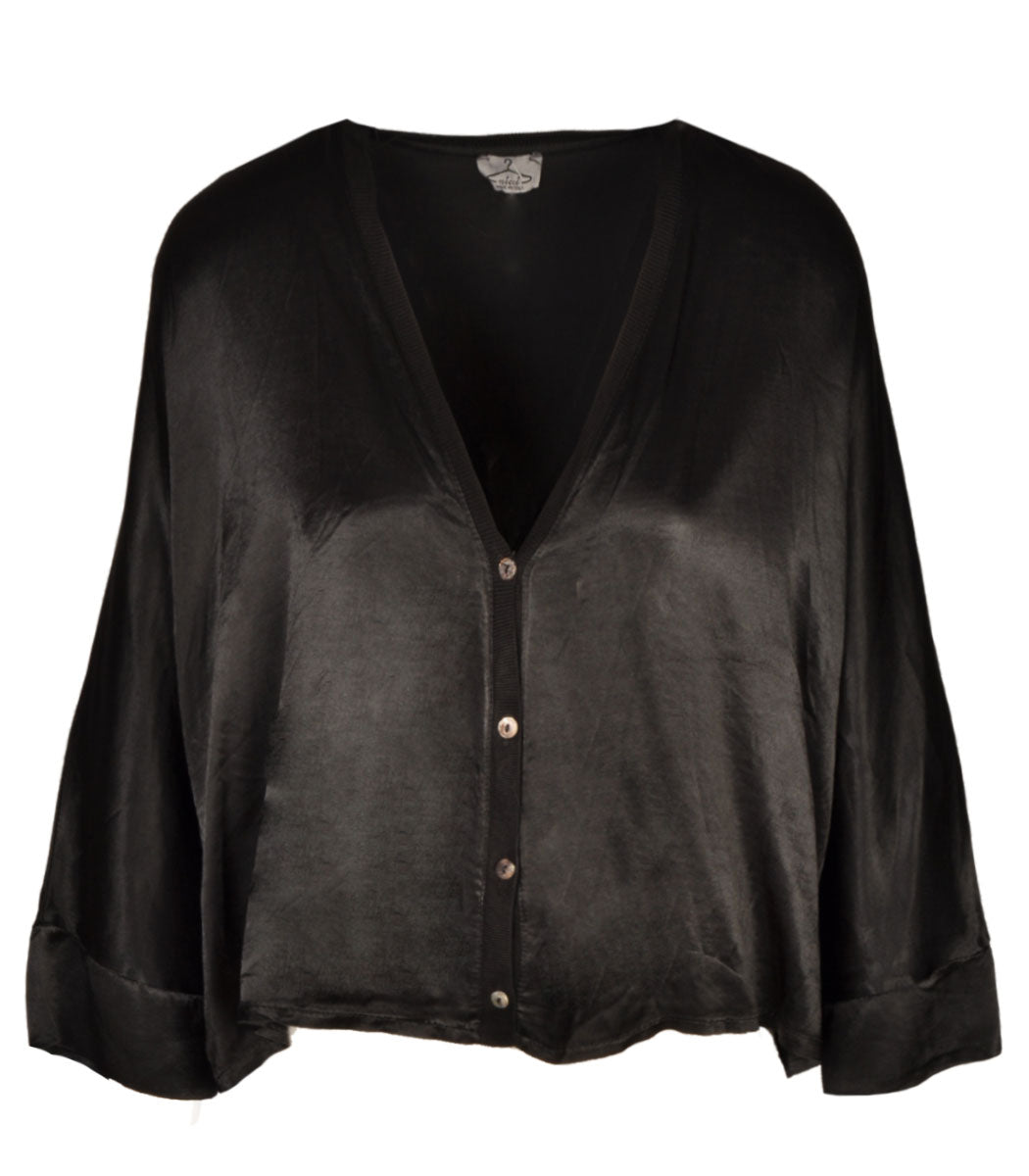 Silky batwing cardi