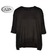 Cocoon Rosebud Roselyn raw-edge top