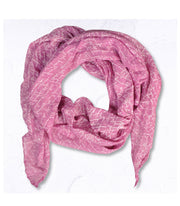 Cursive writing print scarf