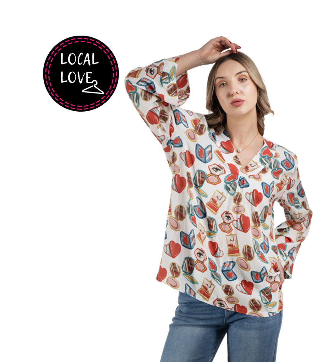 Nicci Reflect Yoko top