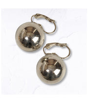 Ball loop earrings