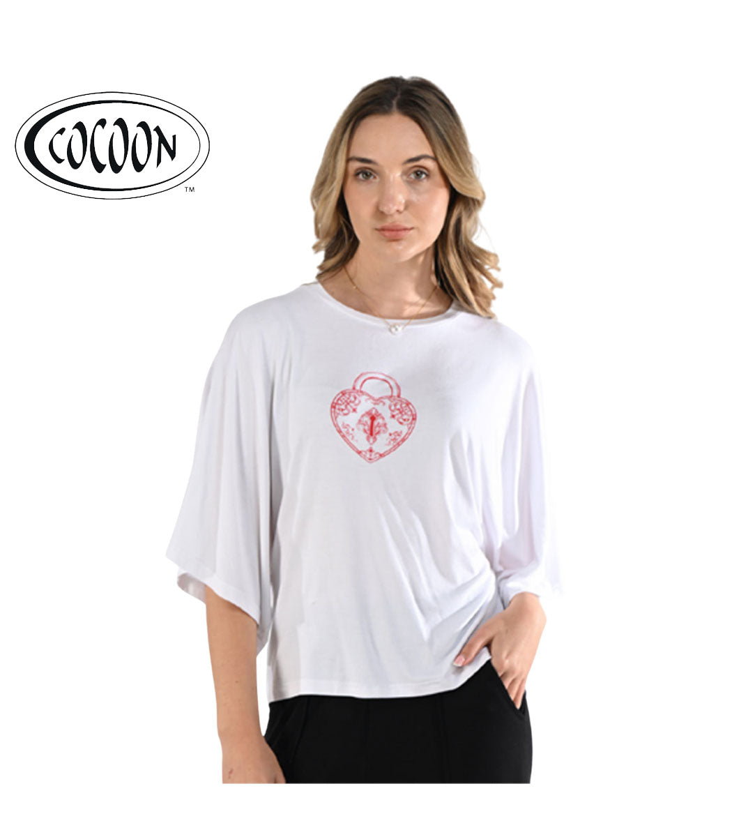 Cocoon Heart Valentine boxy top