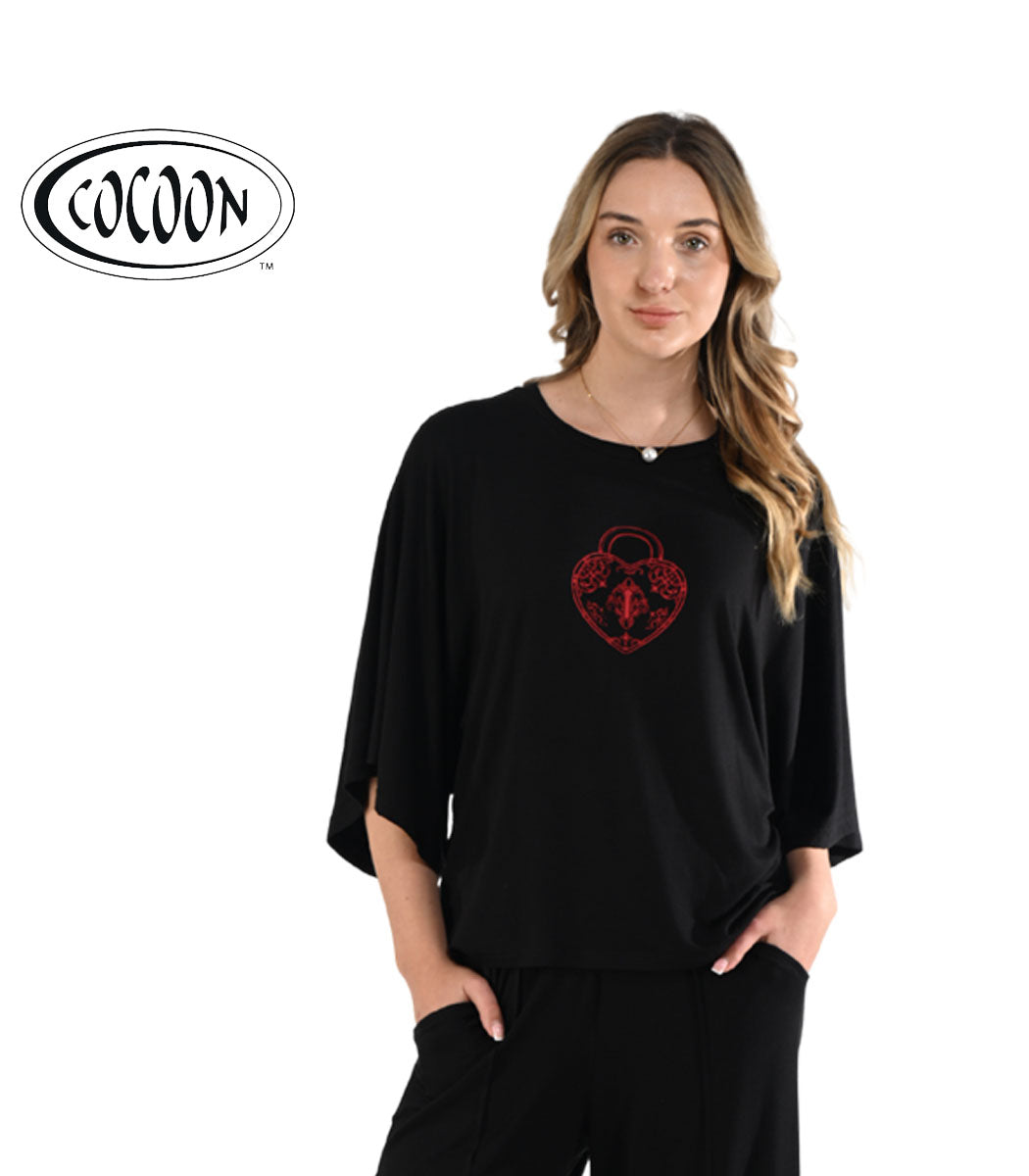 Cocoon Heart Valentine boxy top