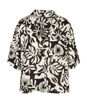 Matisse print linen shirt