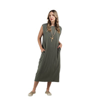 Tuck sleeve t-shirt dress