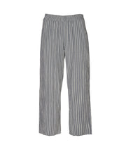 Wide leg striped pants