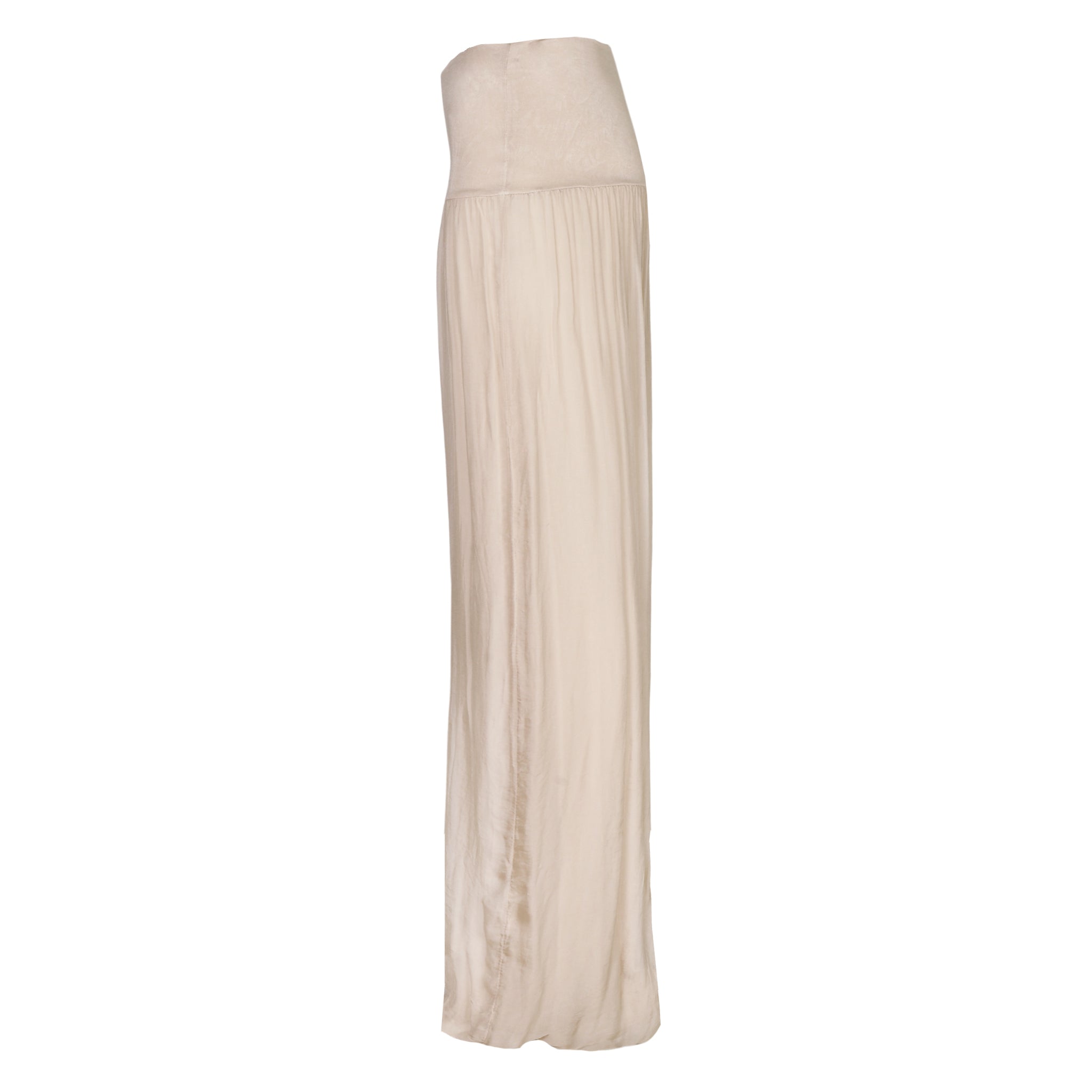 Double layer silky pants