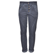 2-Textured overdyed pants