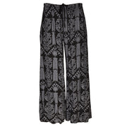 Ethnic print palazzo pants